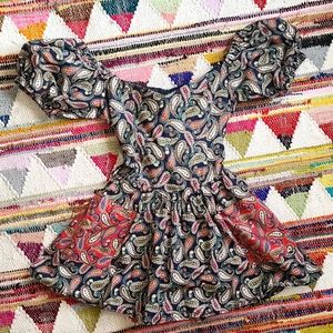 Fashion Brand Company Virgin Mini Paisley Dress